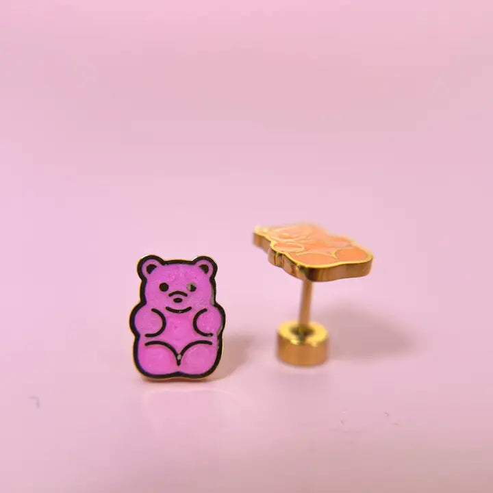 Gummy Bear Stud Earrings