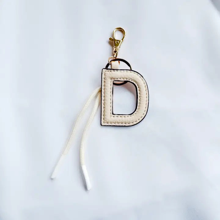 Initial Bag Charm "D"