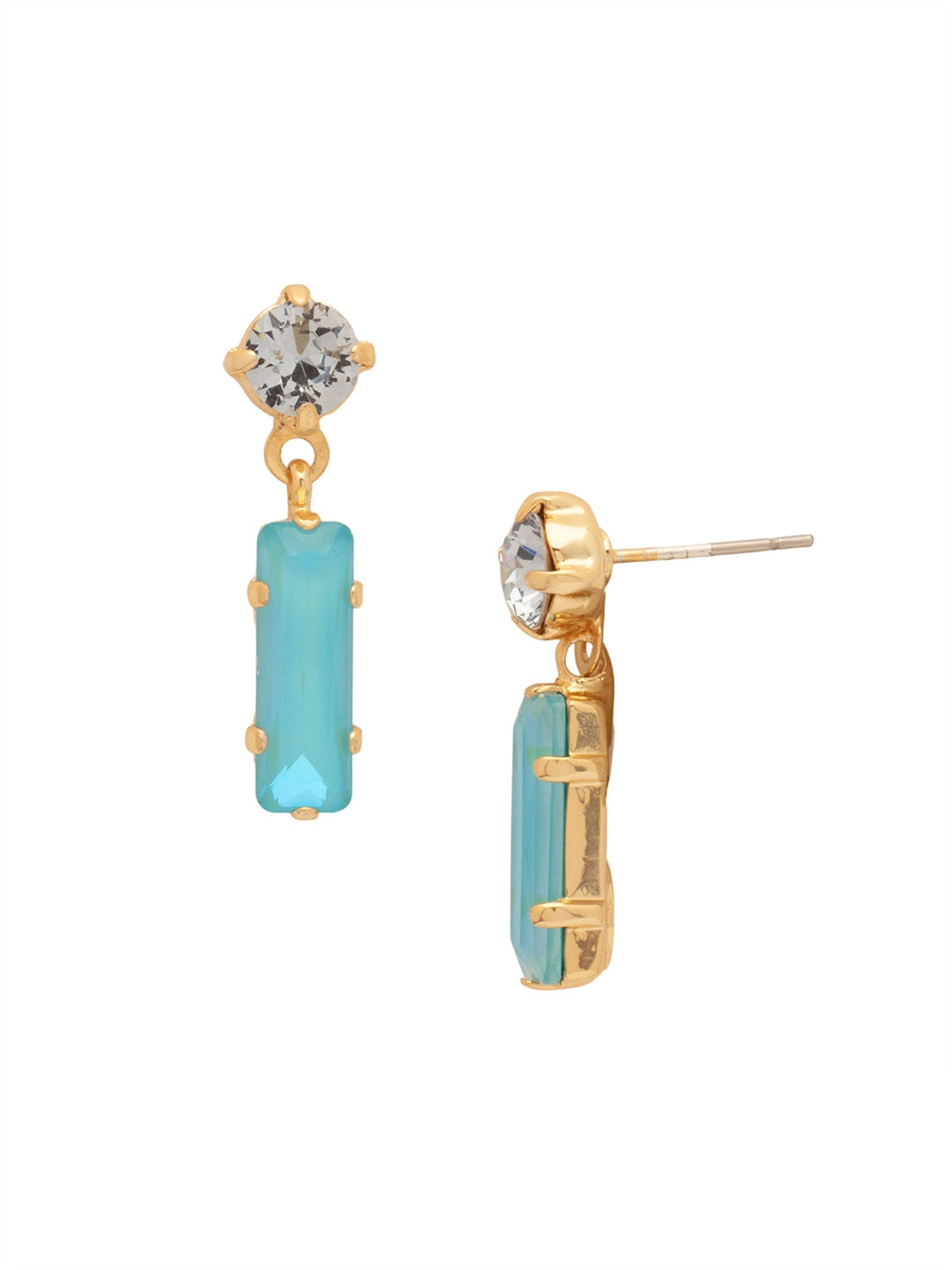 Bindi Studded Dangle Earrings