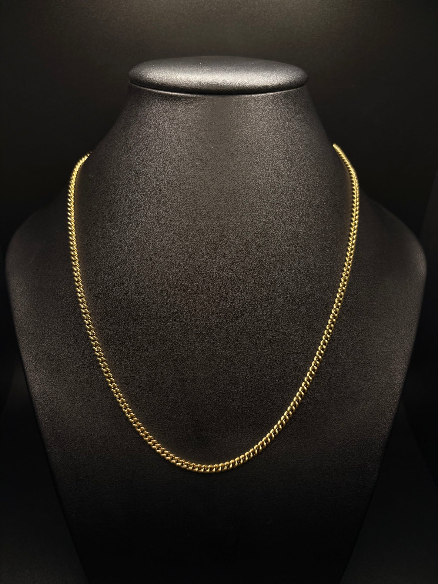 Stainless Steel PVD Gold Curb Chain