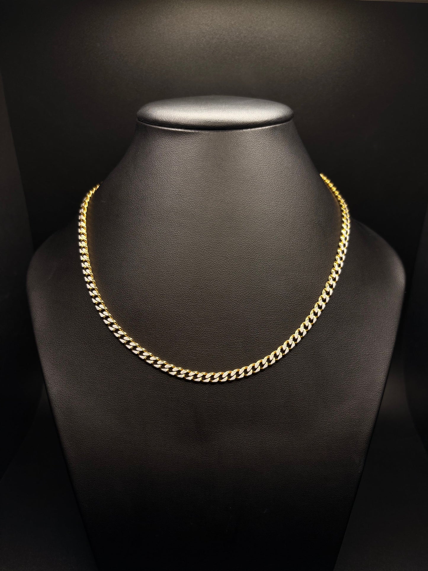 Stainless Steel 2 Tone Curb Chain