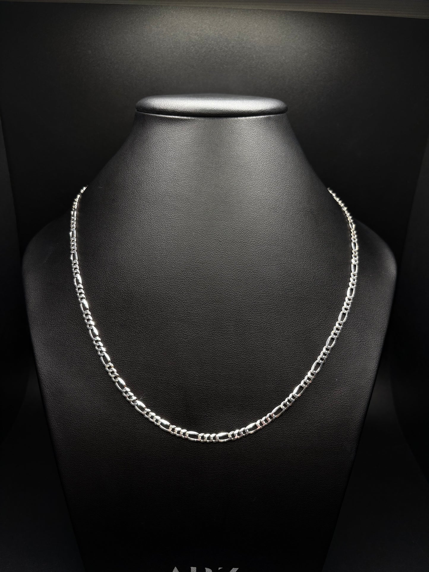 Sterling Silver Figaro Chain
