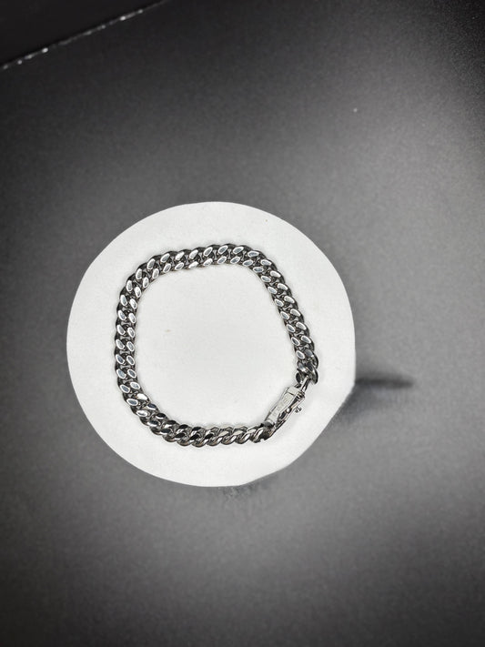 Stainless Steel Miami Cuban Chain Bracelet