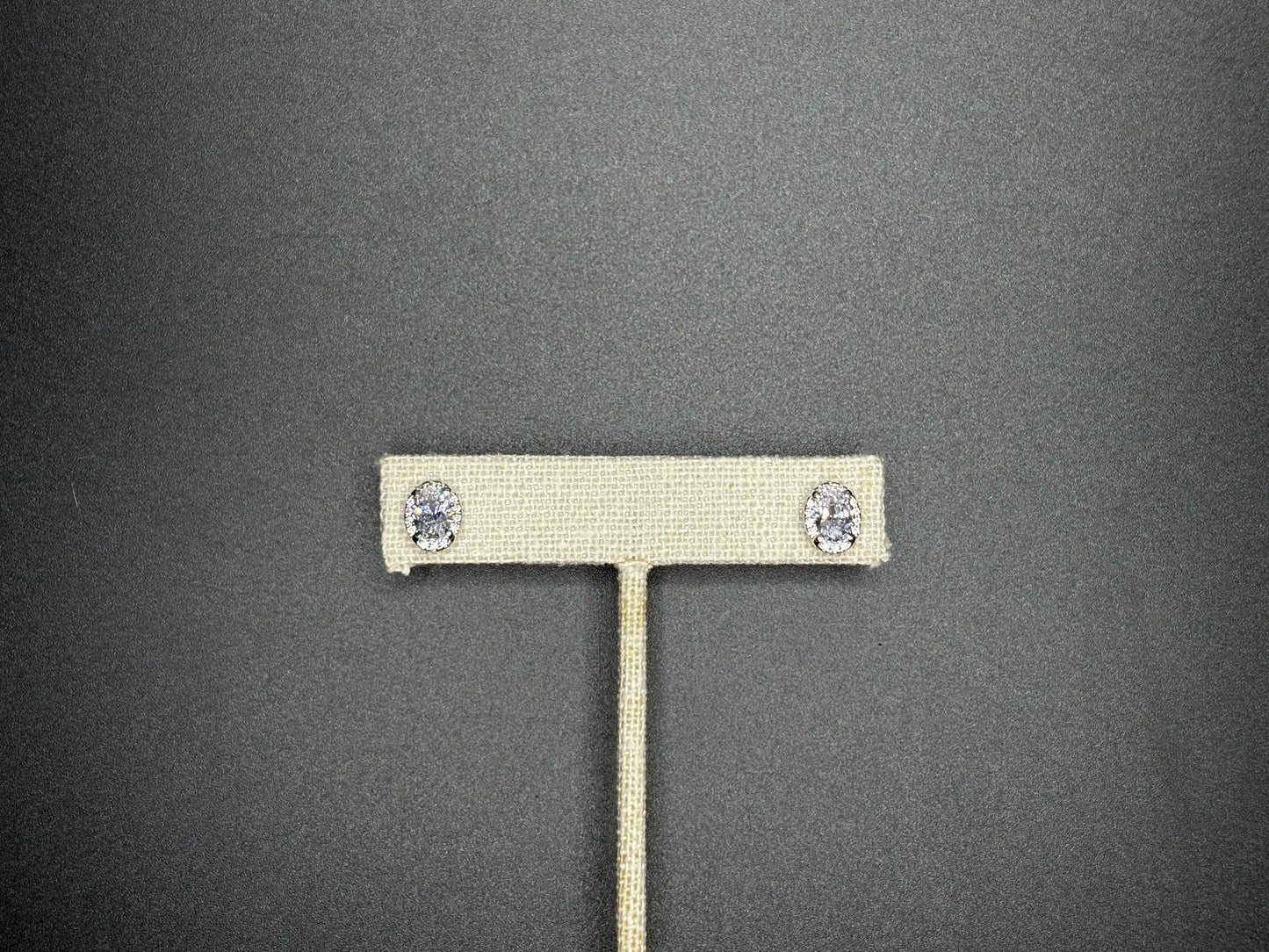 Sterling Silver Studs With CZ's