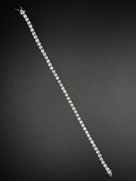 Sterling Silver CZ's Tennis Bracelet
