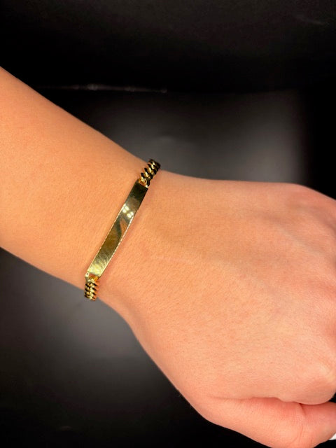 Stainless Steel ID Bracelets Engraveable