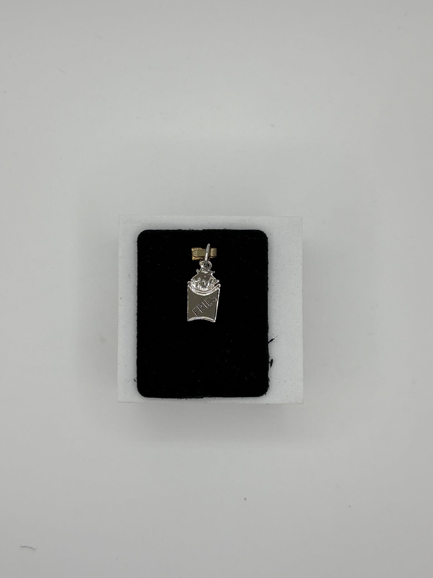 Sterling Silver French Fry Charm
