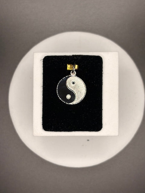 Sterling Silver Yin Yang Charm