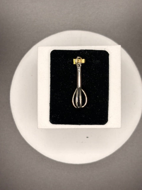 Sterling Silver Whisk Charm