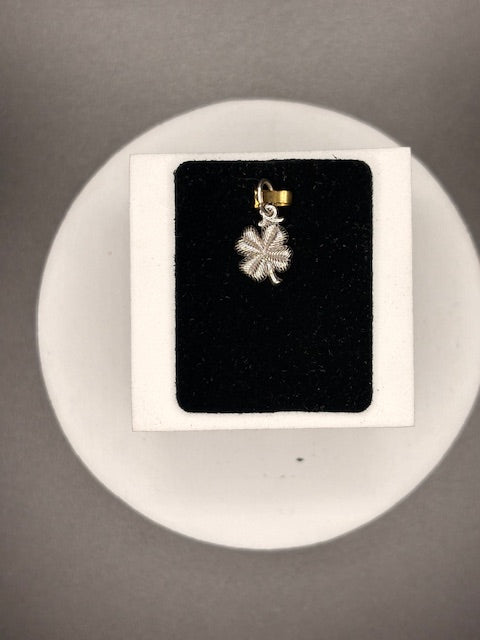 Sterling Silver 4 Leaf Clover Charm