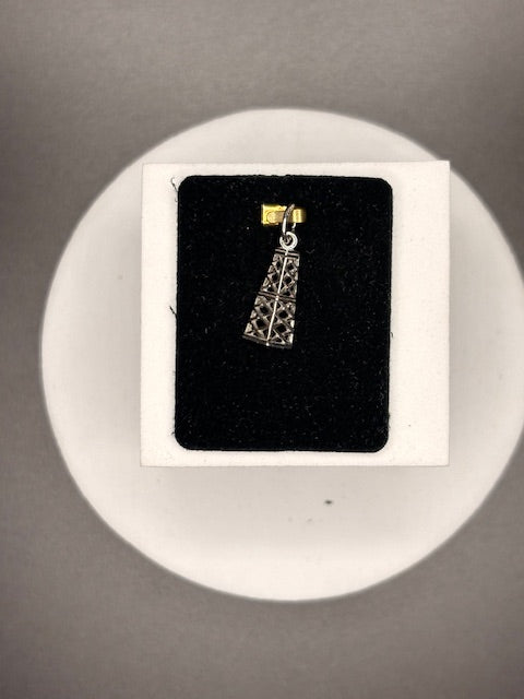 Sterling Silver Texas Oil Rig Charm