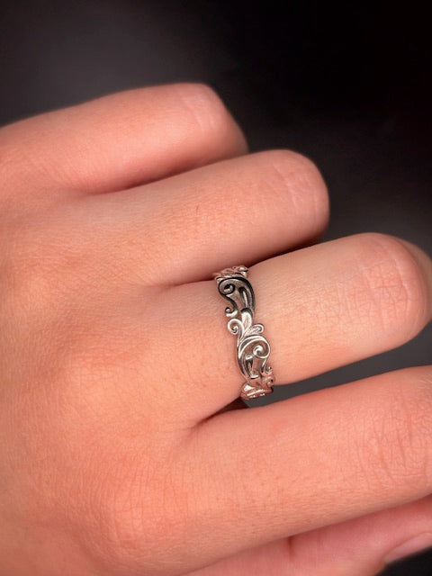 Sterling Silver Fancy Ring