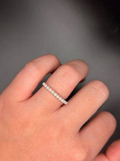 Sterling Silver Opal Ring