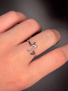 Sterling Silver Capricorn Ring