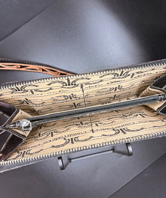 Bridle Belle Tooled Leather Wallet