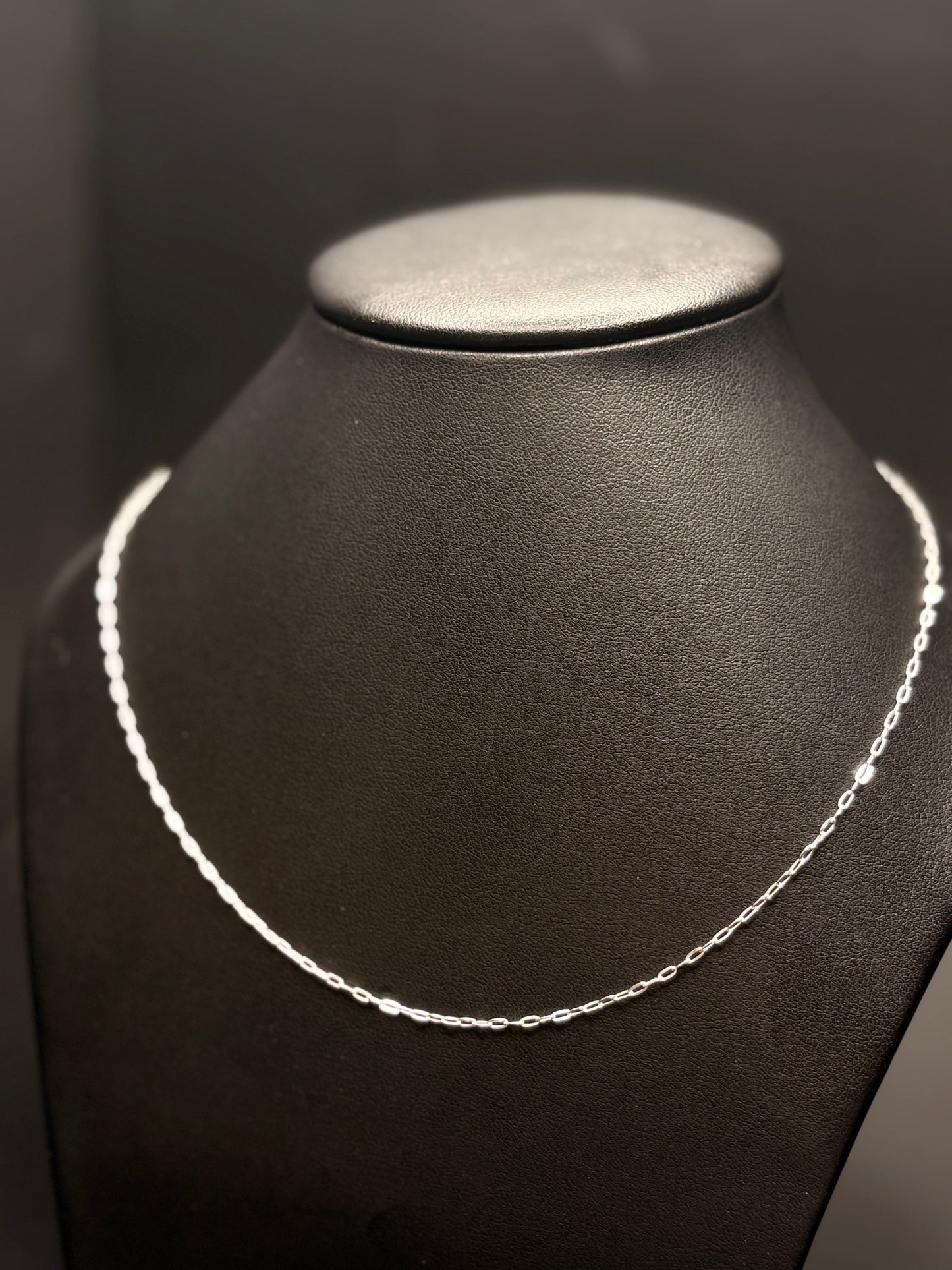Sterling Silver Paperclip Chain