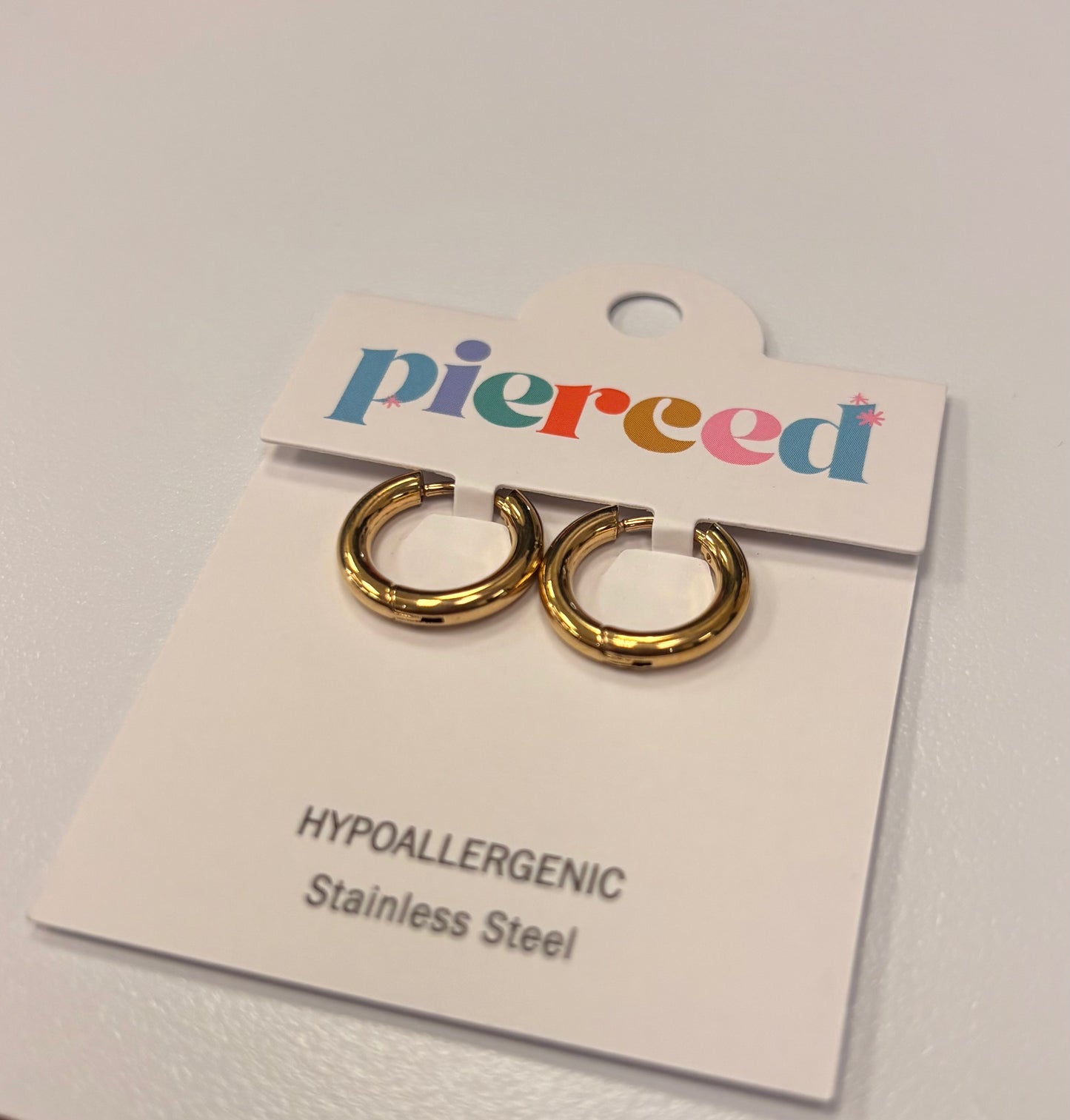 Gold Huggie Hoops