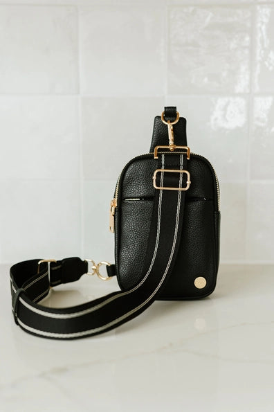 Bridget Sling Crossbody Fanny Mini Belt Bag Black