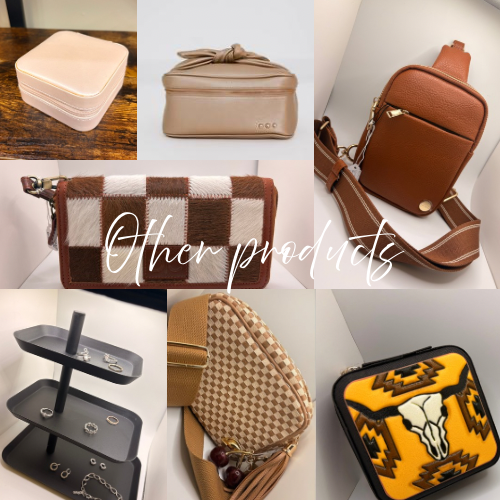 Purses, Bags, Jewelry Holders, etc.