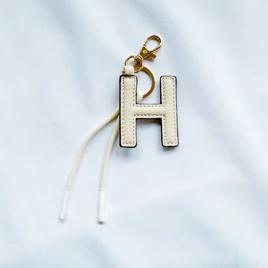 Initial Bag Charm "H"
