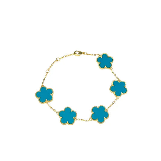 Adeline Clover Bracelet turquoise