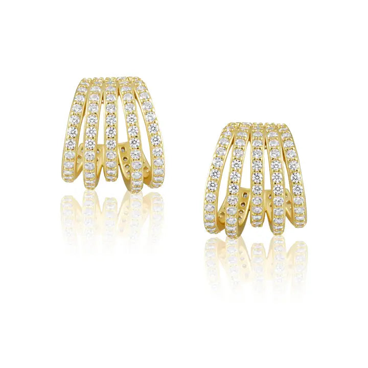 Gold-Filled Avery Cz Huggies