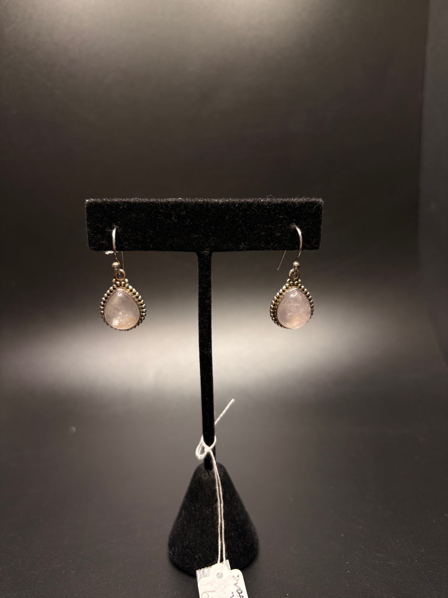 Sterling Silver Moonstone Dangle Earrings