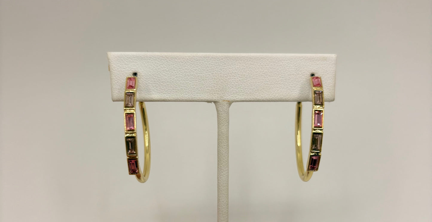 Multi Color Hoops