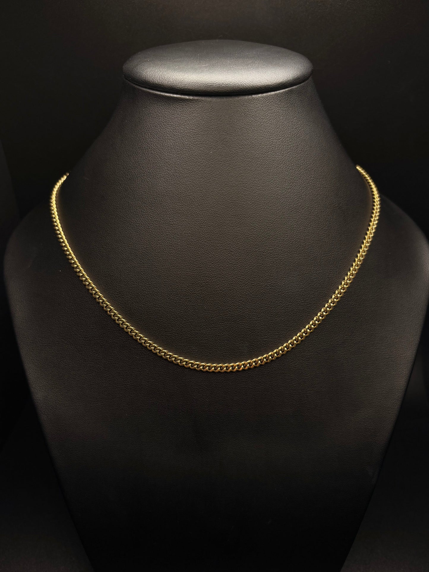 Stainless Steel PVD Gold Curb Chain