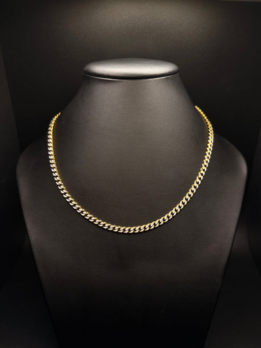 Stainless Steel 2 Tone Curb Chain