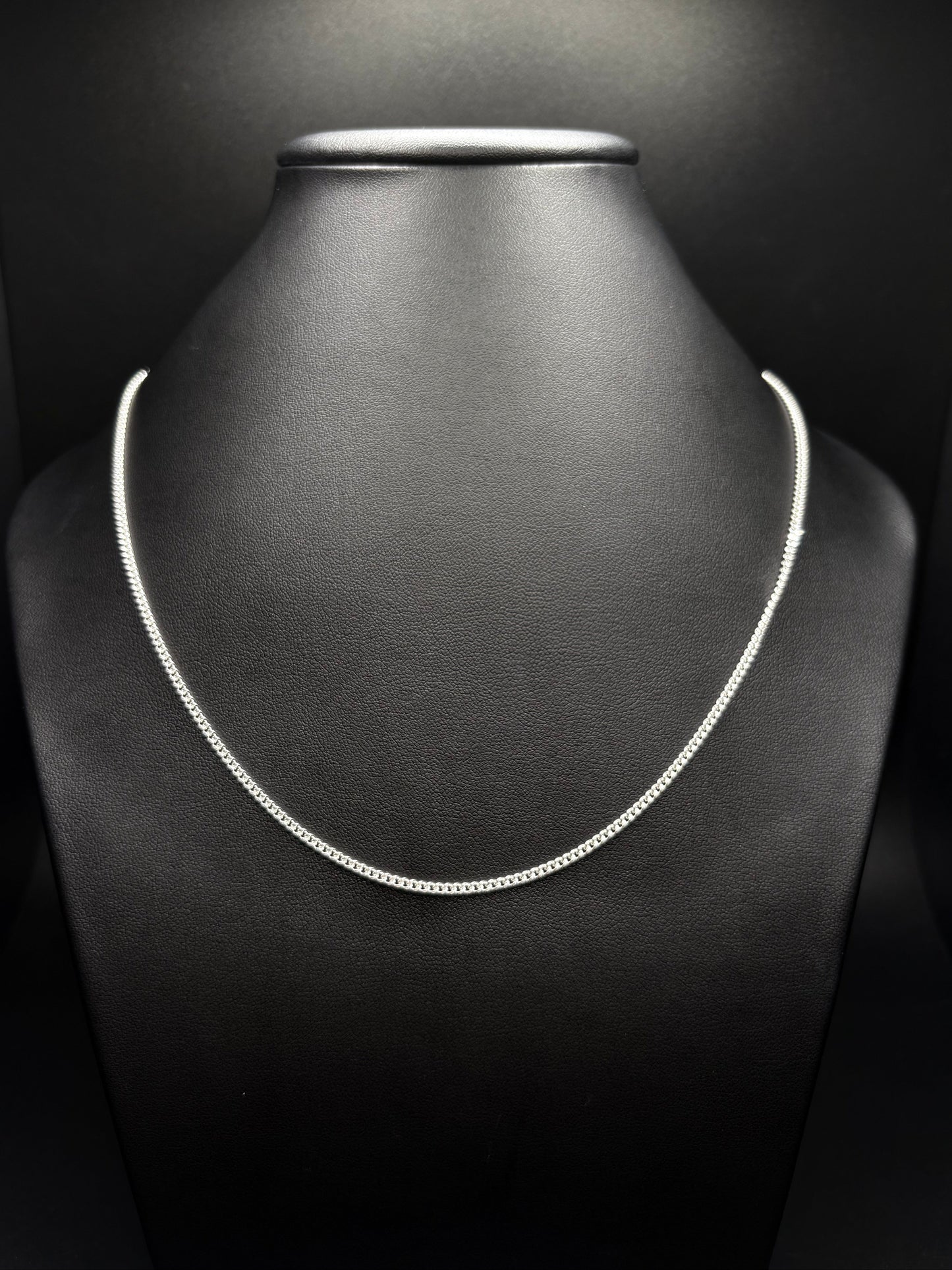 Sterling Silver Curb Chain 2mm