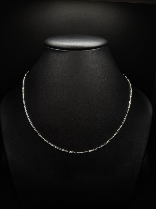 Sterling Silver Figaro Chain 1.7mm