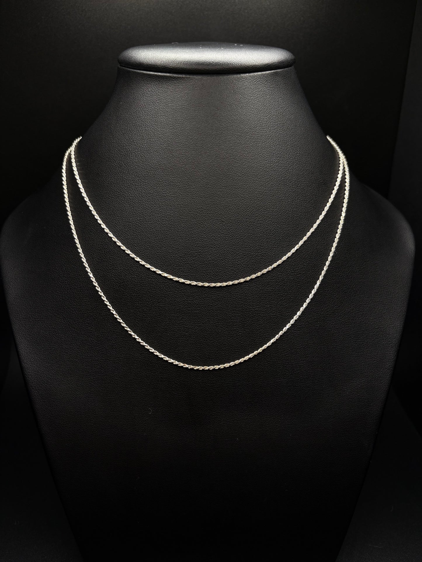 Sterling Silver Rope Chain 1.2mm