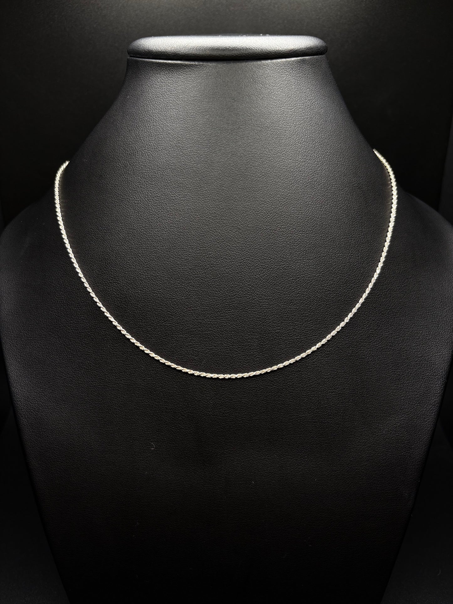 Sterling Silver Rope Chain 1.2mm
