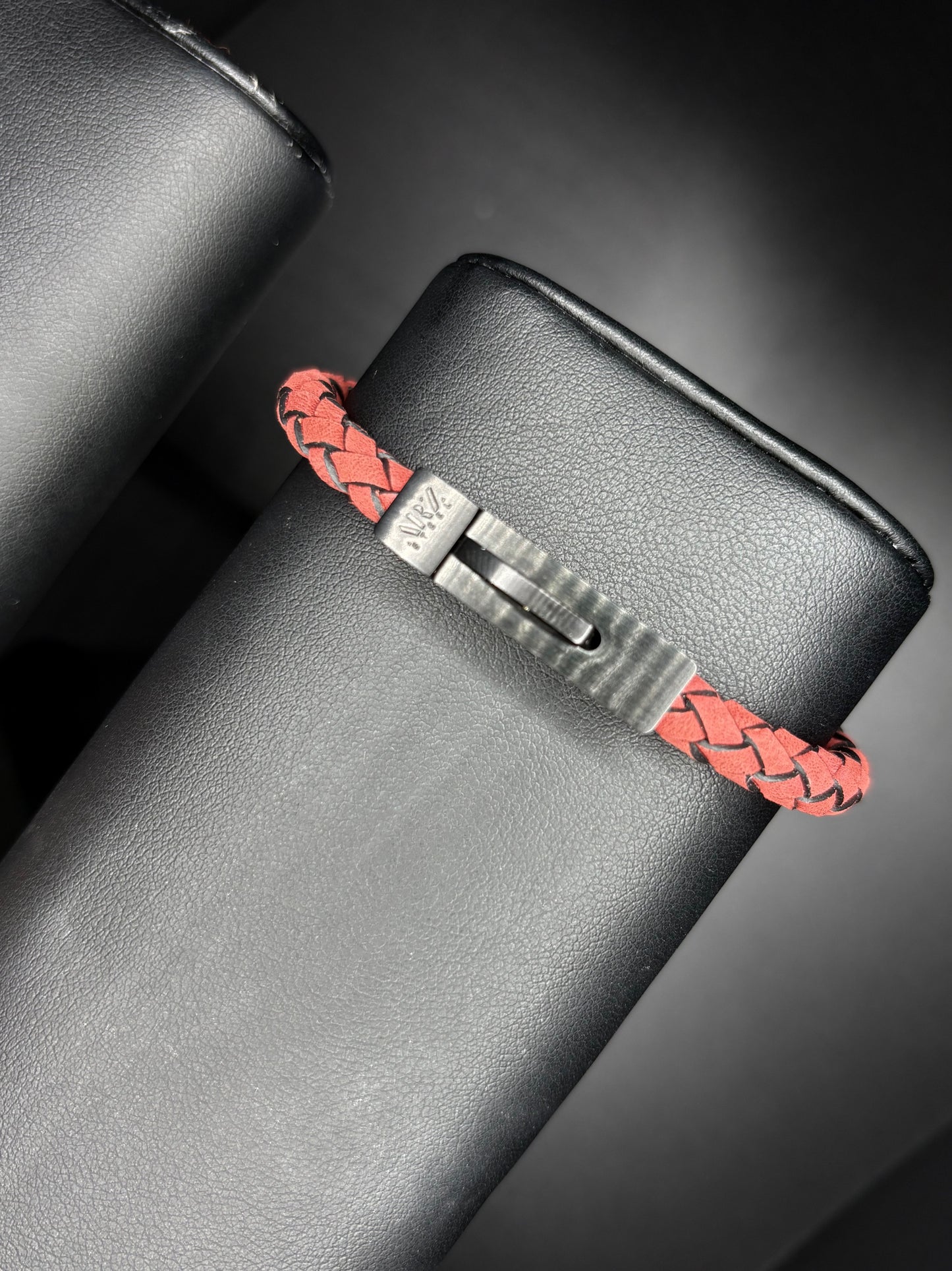 Red Braided Bracelet