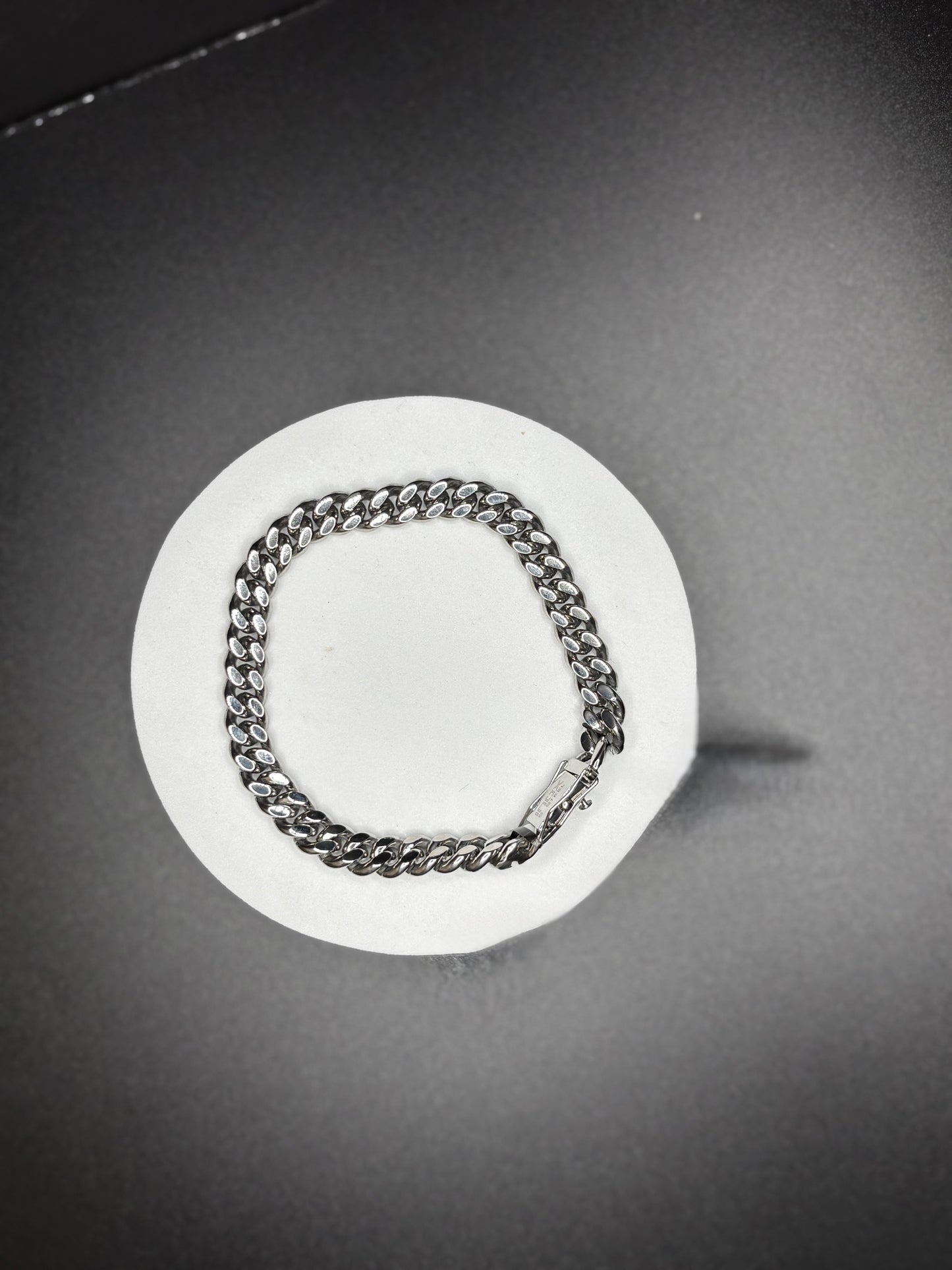 Stainless Steel Miami Cuban Chain Bracelet