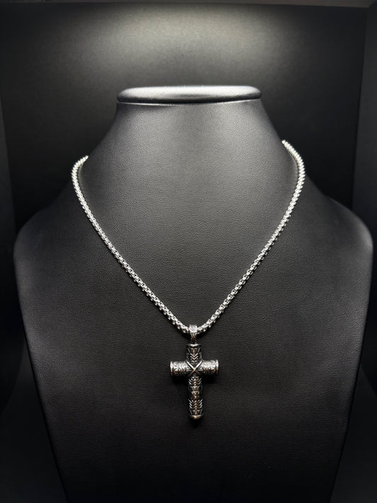 Stainless Steel Cross Necklace