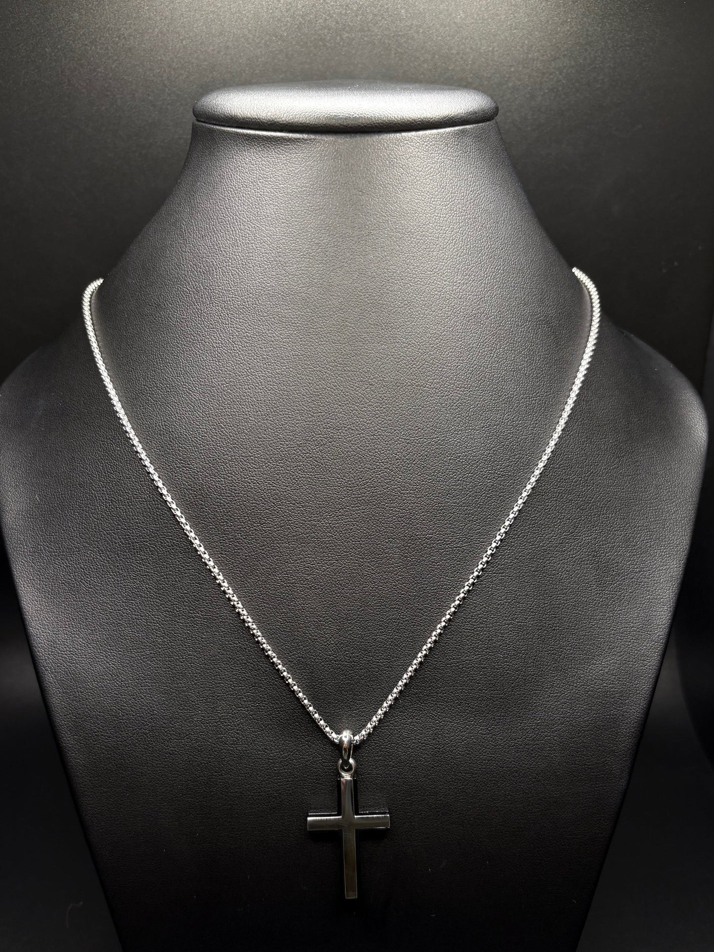 Stainless Steel Cross Chain