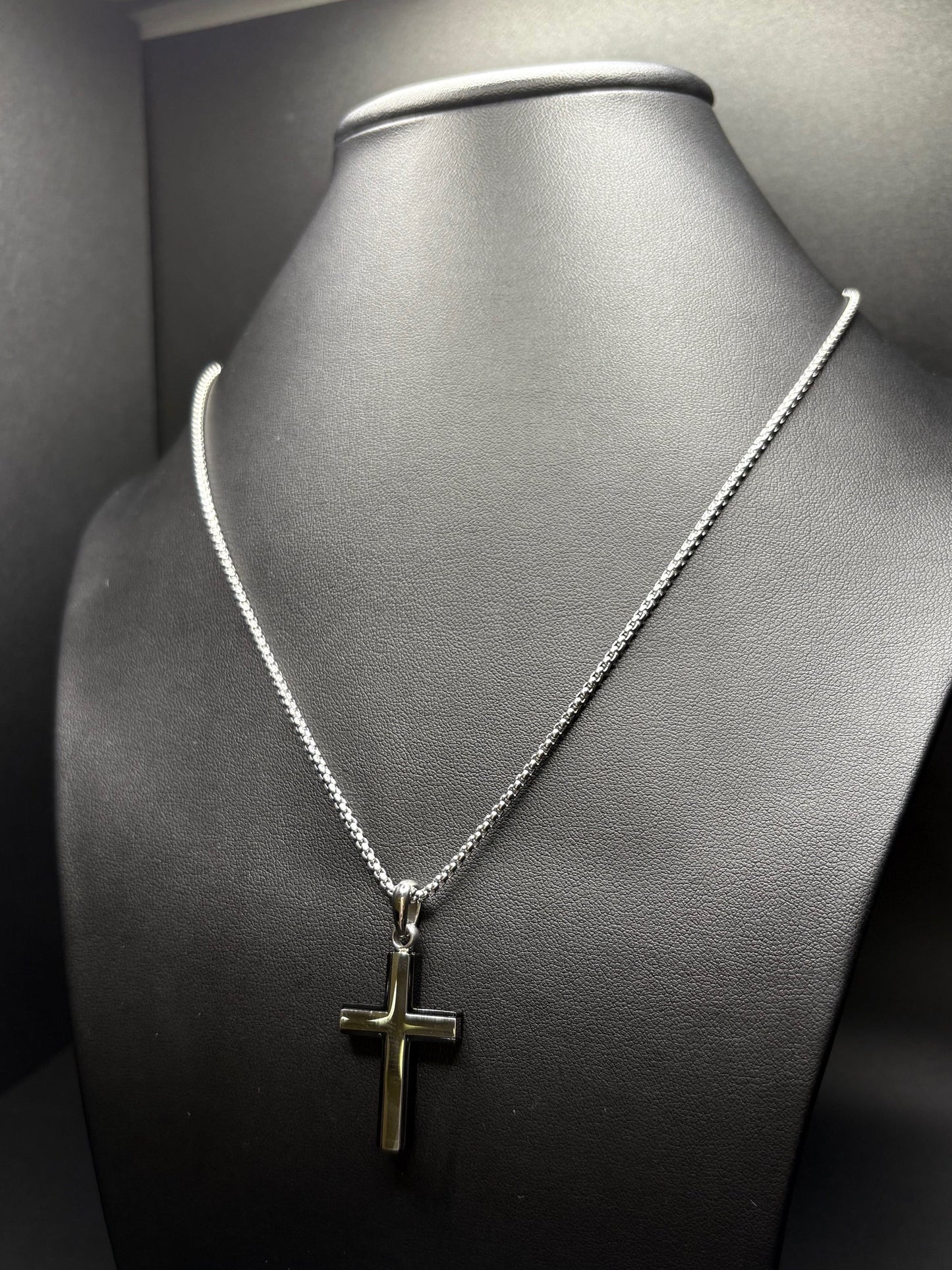 Stainless Steel Cross Chain