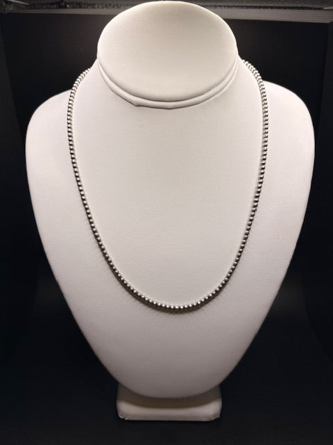 Sterling Silver Navajo Necklace