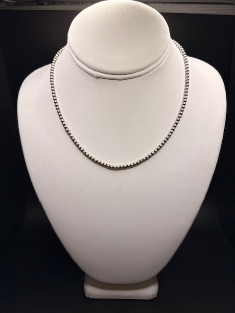 Sterling Silver Navajo Necklace