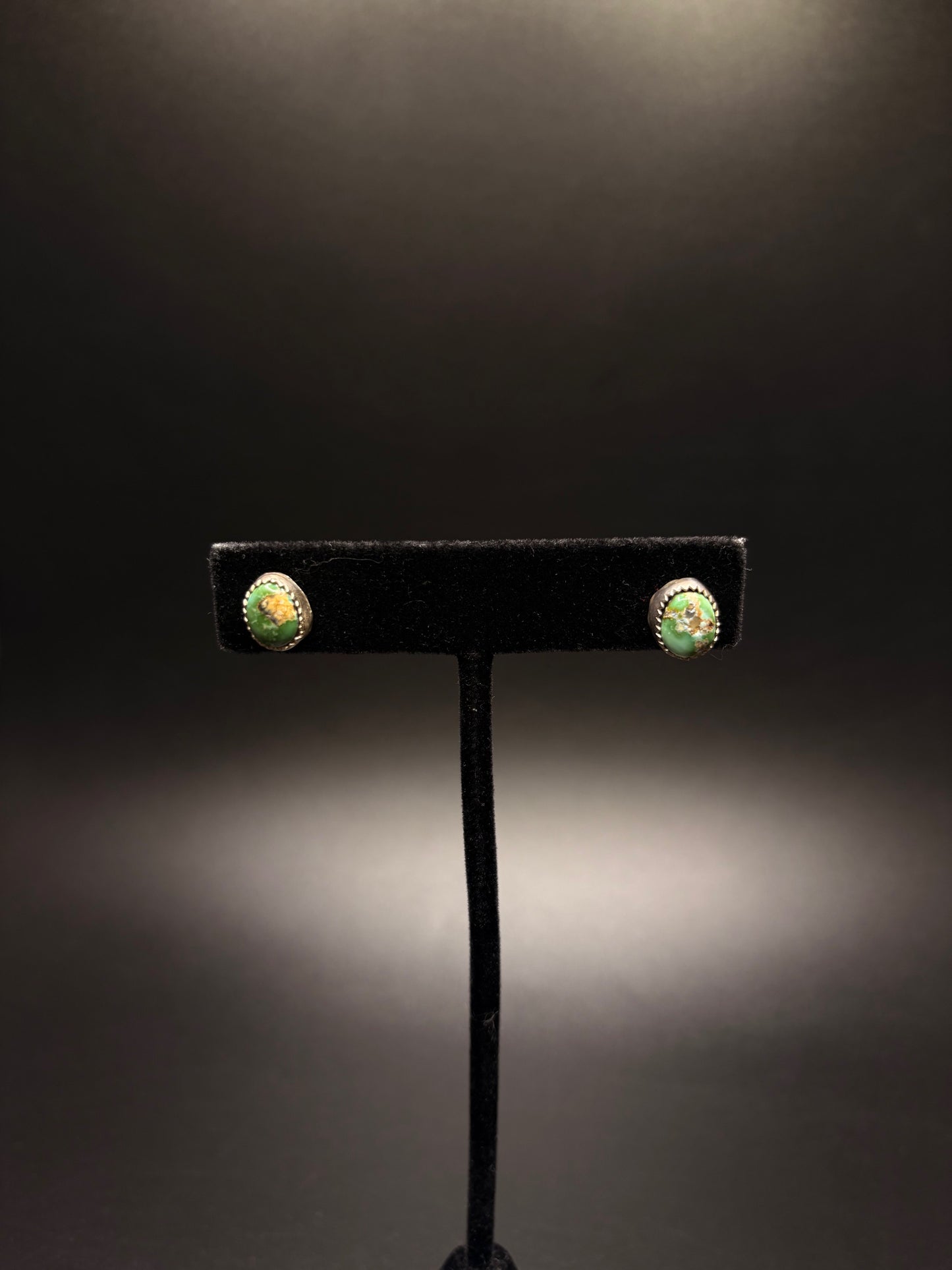 Sterling Silver Senora Gold Studs