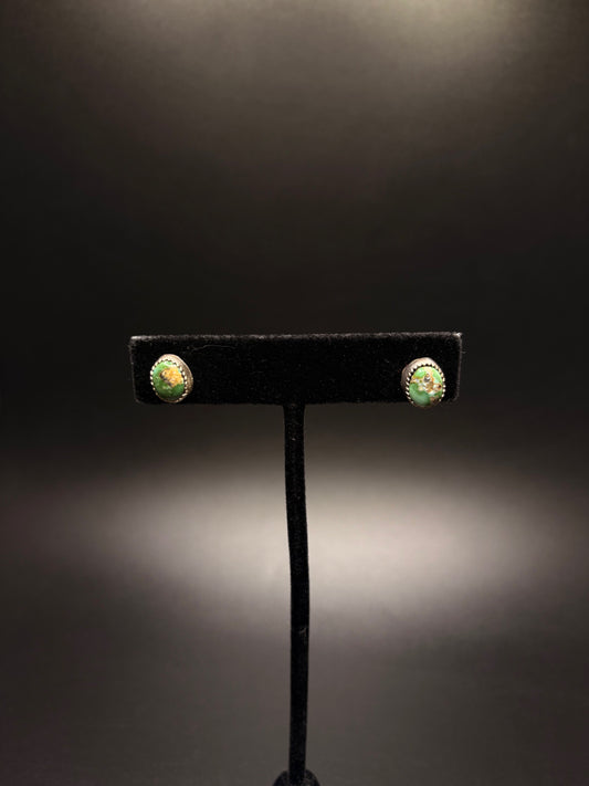 Sterling Silver Senora Gold Studs