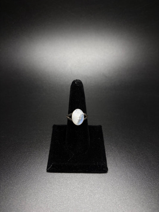 Sterling Silver Moonstone Ring