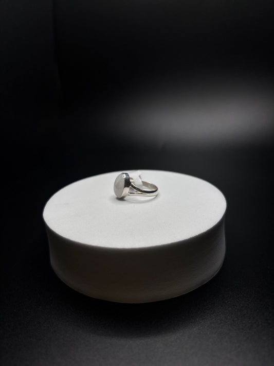 Sterling Silver Moonstone Ring