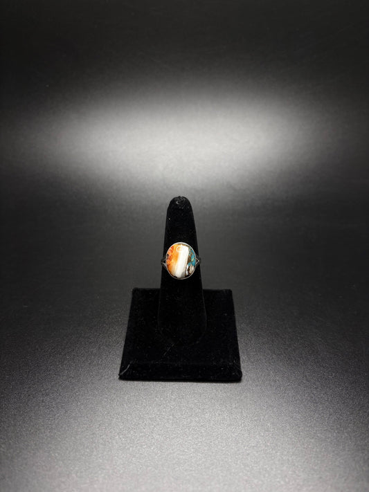 Sterling Silver Spiney Oyster Ring