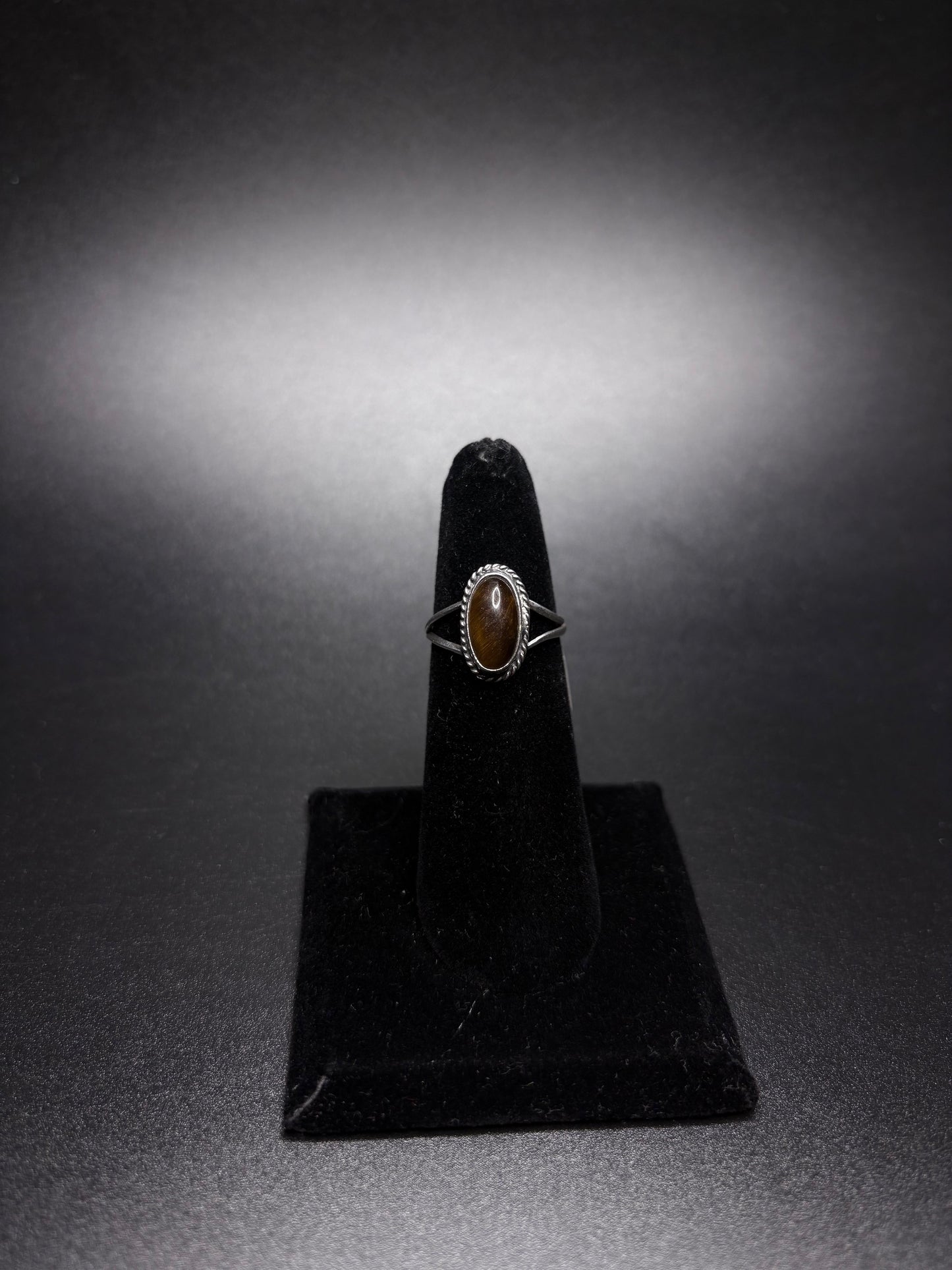 Sterling Silver Tiger's Eye Ring