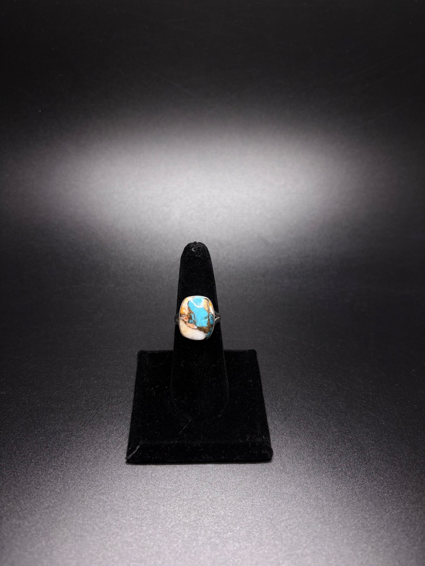Sterling Silver Spiney Oyster Ring