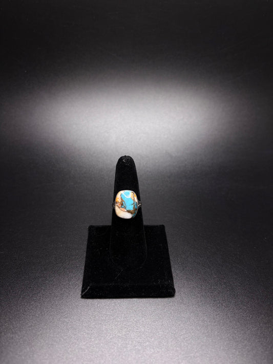 Sterling Silver Spiney Oyster Ring