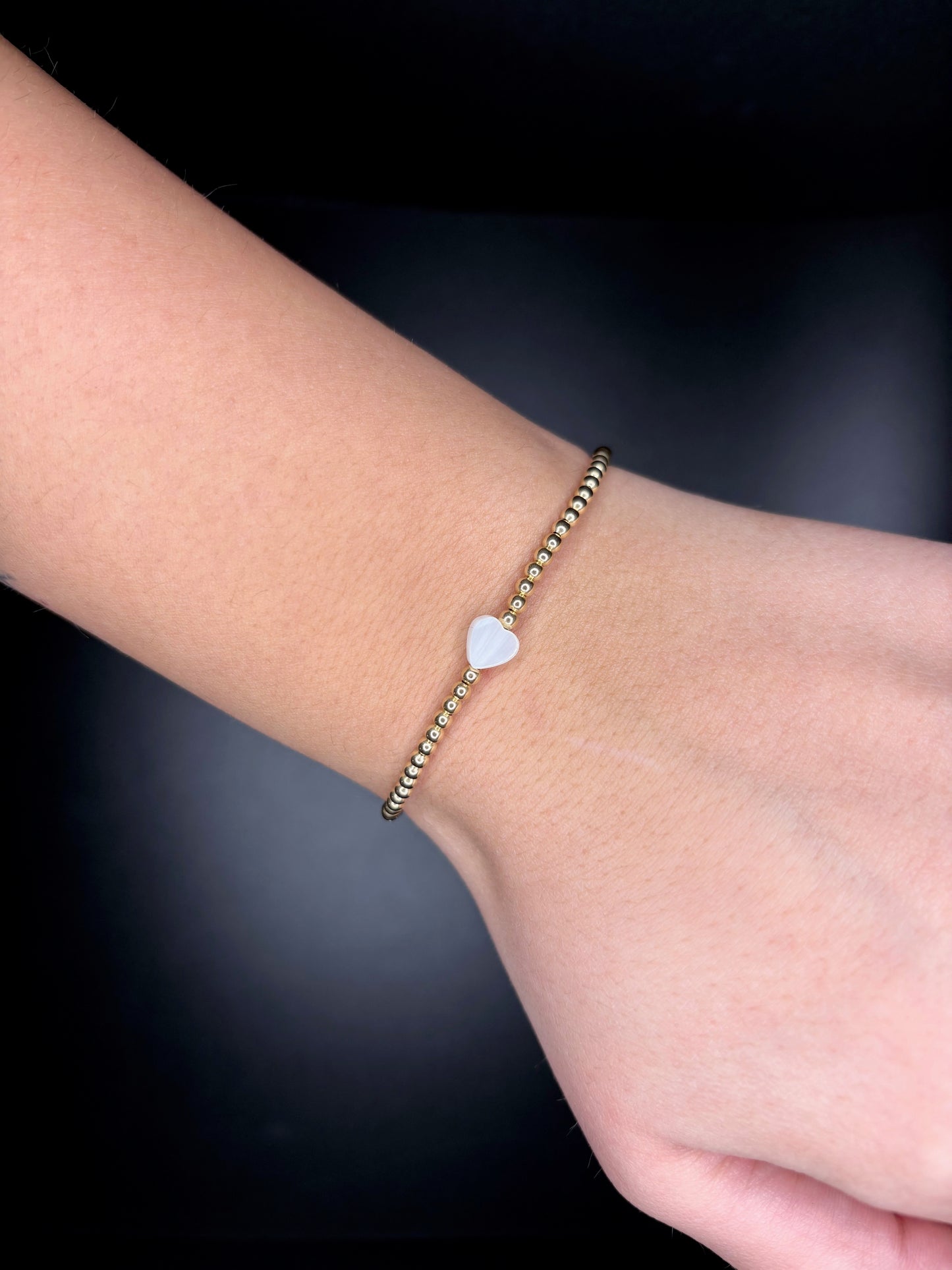 Gold-Filled Heart Bracelet